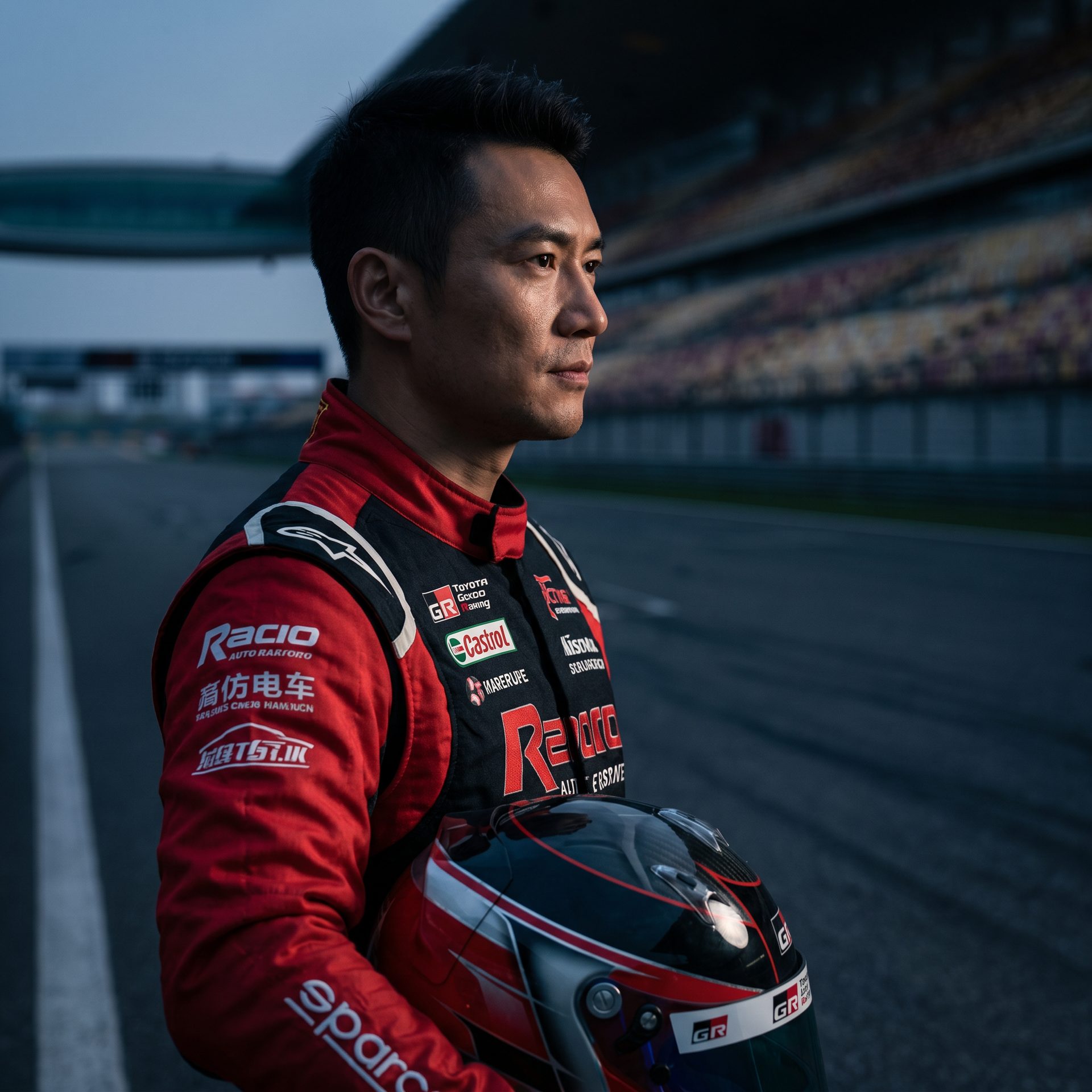 精神小妹赛车顾问张铭轩